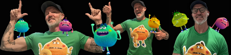 sparvell's tweet photo. So, I have a big event happening this Thursday and I needed something 'smart-business-casual' to wear...solution= new #FeelingMonster t-shirt! https://t.co/FmjPp46F6C