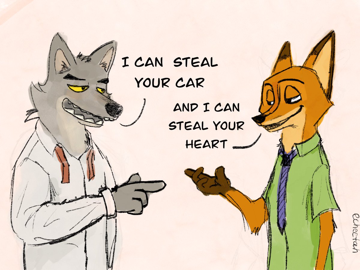 robbery in a daylight #furry #furryart #furryartwork #furrycommunity #Zootopia #badguys