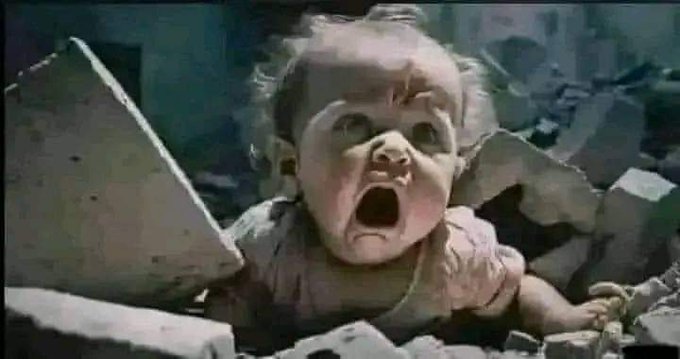 Fake AI war babies popular on social media 🚨