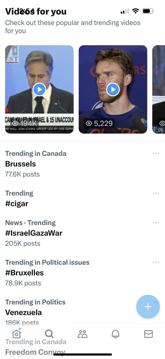 Once again I see #cigar trending on X.  Nice!