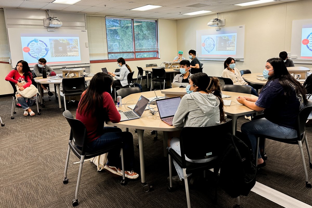 FSCWI's tweet image. #fscwi Interim Director @LauraRamosV introduces freshmen students to Fresno State’s new Water Minor. Advising them on possible learning opportunities within the minor as well as the water resource needs of the local communities.