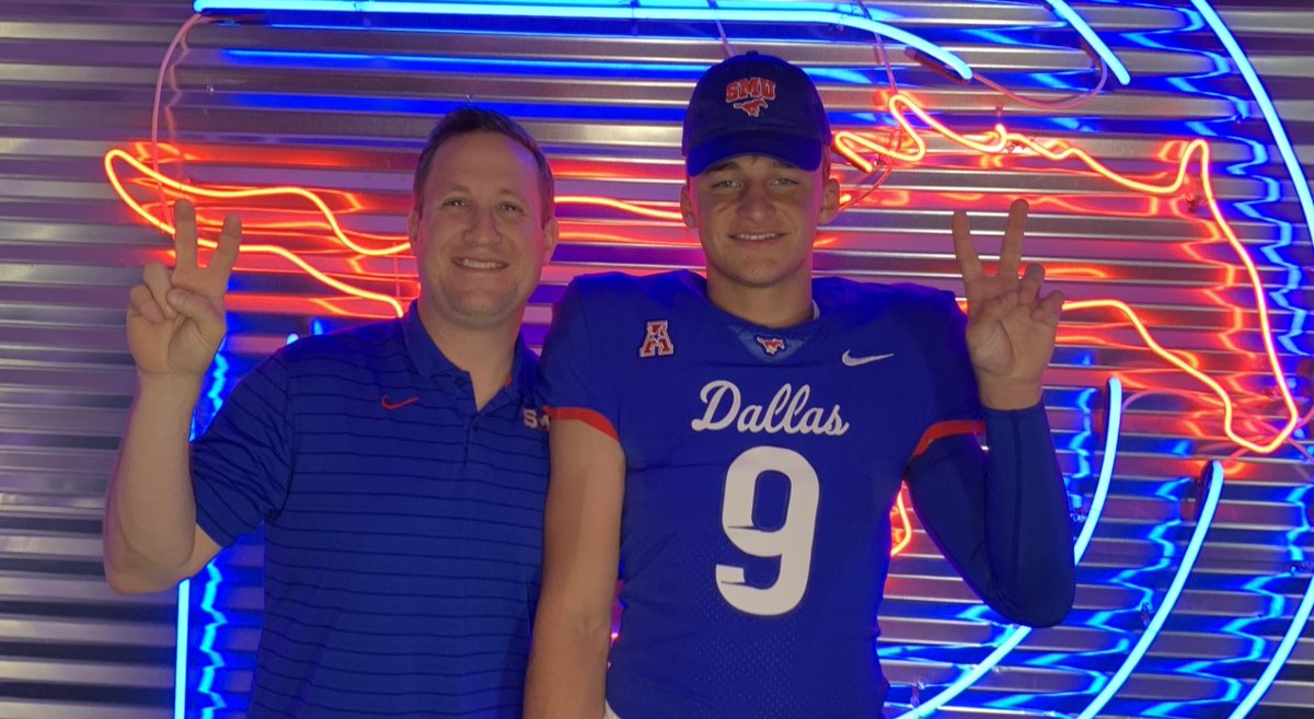 G5 NATIONAL TOP RECRUITS

As we near the release of national Top 100 players &amp; Top 20 teams this wk, we give you:

No. 1 QB recruit in G5 for 2024
Vero Beach (Fla.) - <a href="/TylerAronson9/">Tyler Aronson</a> / SMU

Read why Tyler thinks <a href="/SMUfootball/">Mustang Football</a>'s tops

STORY: fanbuzz.com/college-footba…

#CFB #PonyUp