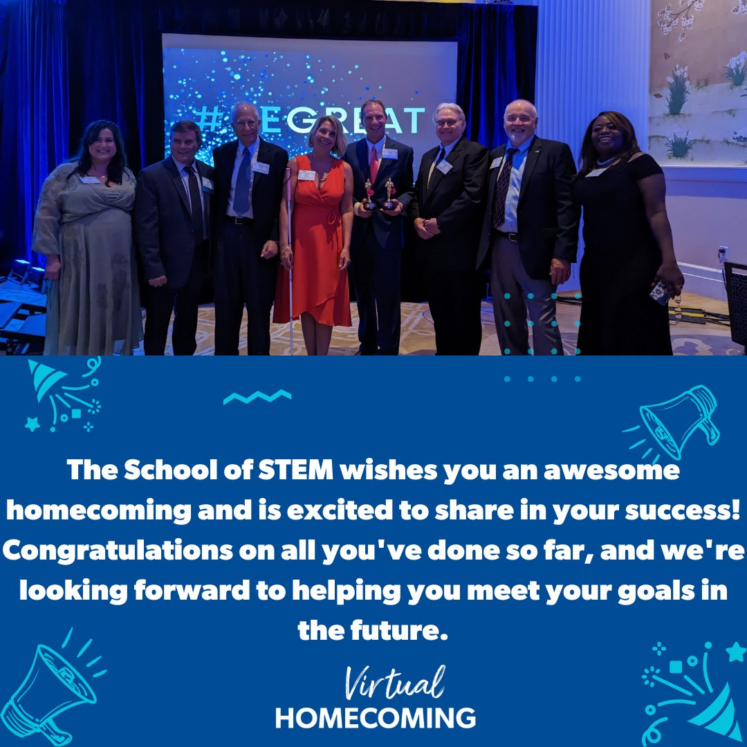 Virtual Homecoming greetings from the School of STEM! #APUComeTogether #AMUComeTogether