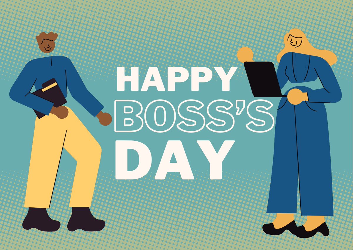 POST appreciates all the hard-working bosses on National Boss's Day!

#CAPOST #Boss #Appreciate