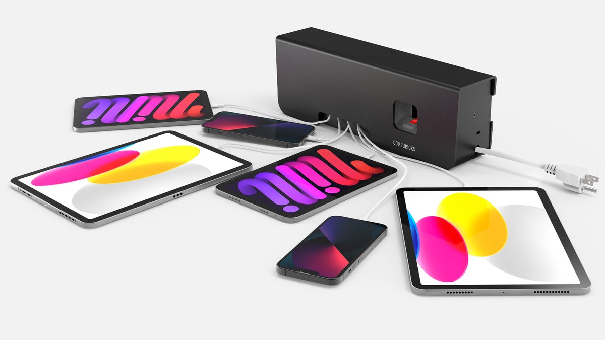 Maclocks's tweet image. 🤔 Ever worried about securing your Apple Power Adapters? Discover peace of mind with Compulocks' Secured PowerStrip. High-grade aluminum casing and accomodtion for multiple devices - iPhones and iPads. 
#applesolution #appleadapter #apple #iphone #ipad