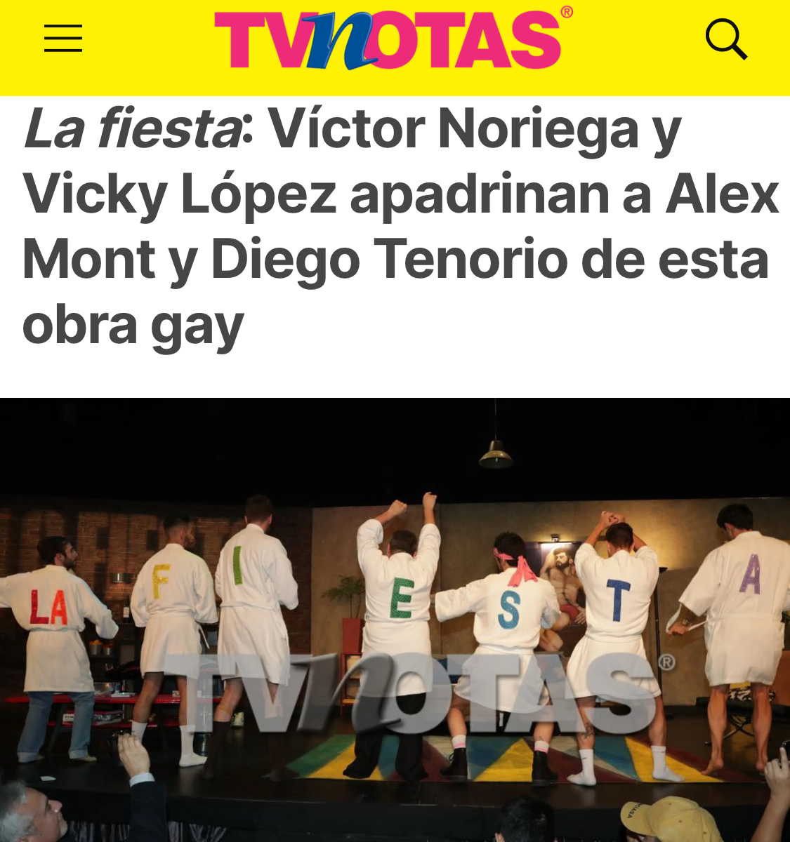 ¿Te atreverías a jugar un juego en el que tienes que contar todo sobre tu vida, amores, experiencias, ilusiones y fantasías? Entonces tienes que unirte a #LaFiesta 🏳️‍🌈.

📢 𝗘𝗻𝘁𝗲́𝗿𝗮𝘁𝗲 𝗱𝗲 𝗺𝗮́𝘀 𝗲𝗻:
📰 <a href="/tvnotasmexico/">TVNotasMexico</a>
👓 bit.ly/TVNLaFiesta
🎟️ bit.ly/BoletosLaFiesta