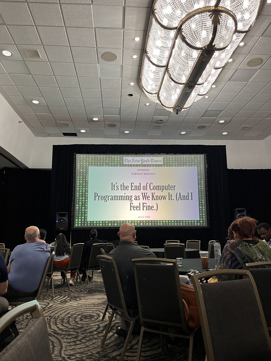 is it? #AECT23 #AECT100