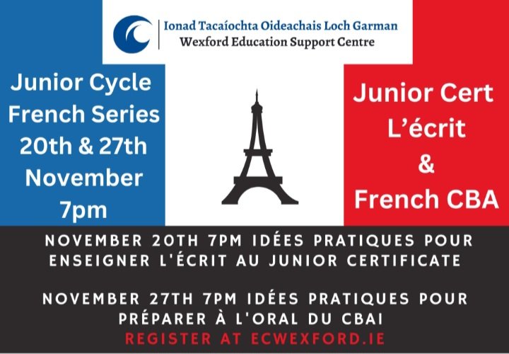 Maggieinthewood's tweet photo. 🇫🇷 #CPDs #French 👩💻#JuniorCertificate2024 🧑🎓https://t.co/XFGFHUgQ4v
https://t.co/vdhjVpWw6B
@Oide_MFL
@OideTechinEd
#Juniorcert2024 #French #Juniorcert #CBA1
#FR_teachers_ie
#MFLie #PPLICommunityofPractice
@nualangapp
#FLE_IE @languages_ie @ftaire
@AIPLF_Ireland https://t.co/q8lM9KXt2M