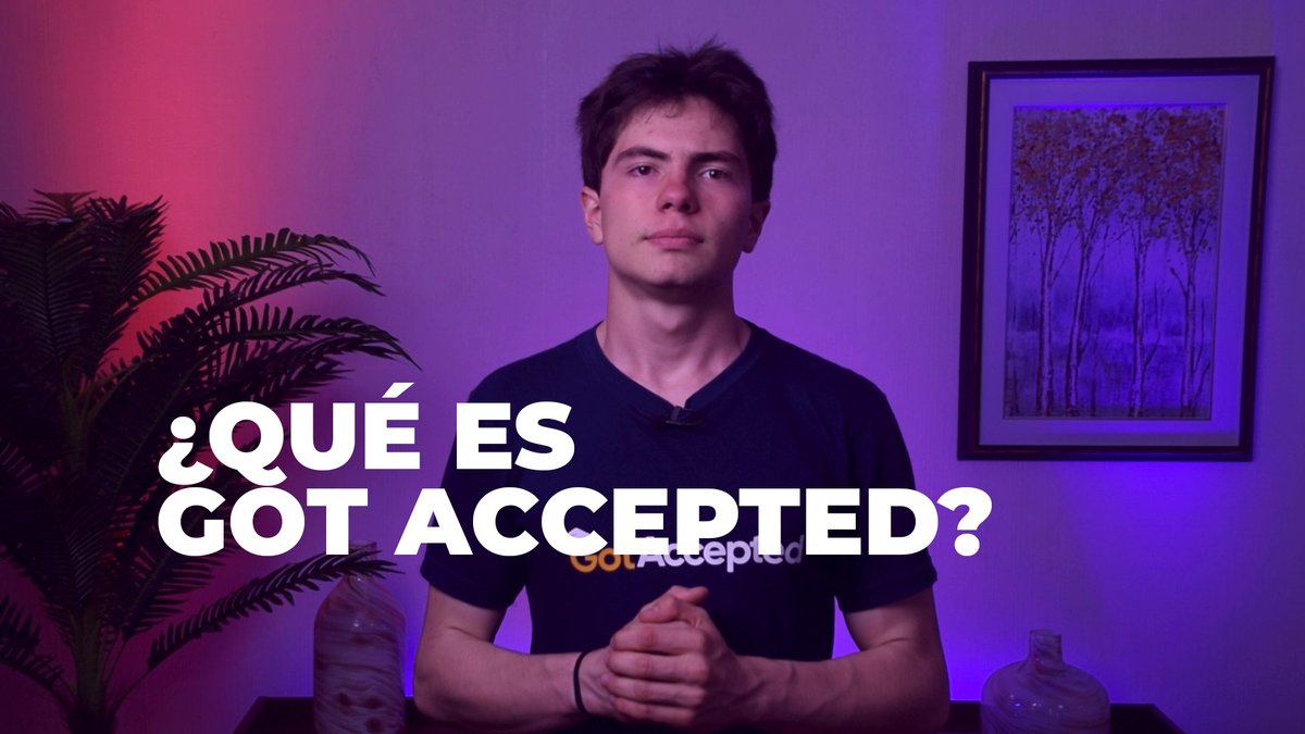 En este video Viktor Augusto y Maksim Ellacuriaga Hinko nos cuentan cómo empezó Got Accepted, que cosa es y cuáles son los programas que brinda.✅

Mira el video aquí👇
youtu.be/zguucdXXxLM

#GotAccepted #Educacion #estudiaenestadosunidos #estudiaenespaña #estudiareninglaterra