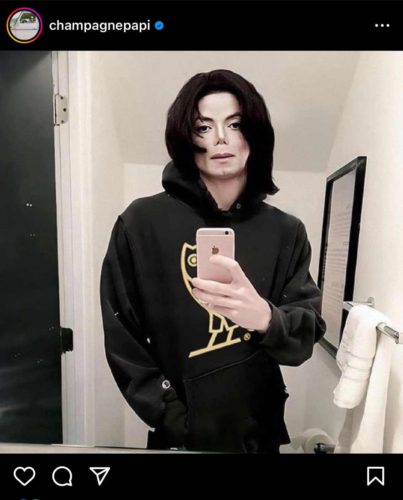 Drake wearing ovo hoodie 2025