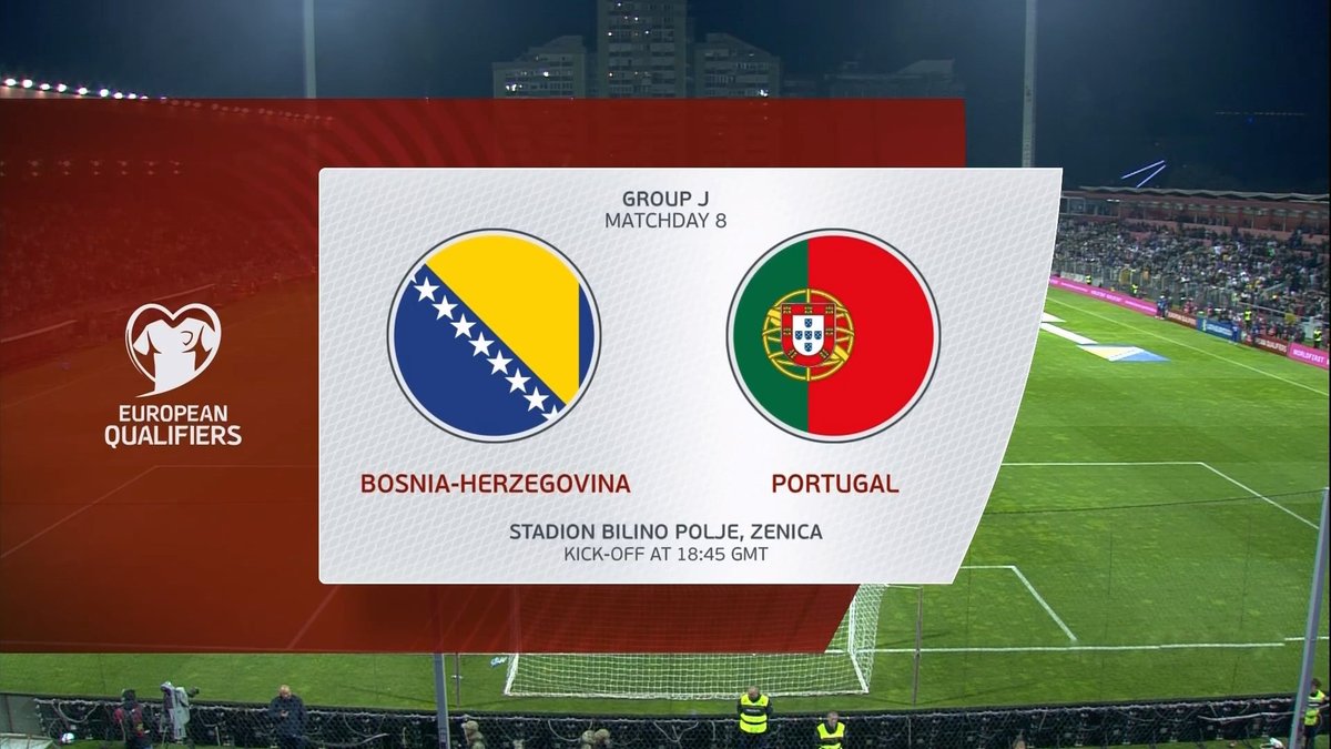 Bosnia and Herzegovina vs Portugal Full Match Replay