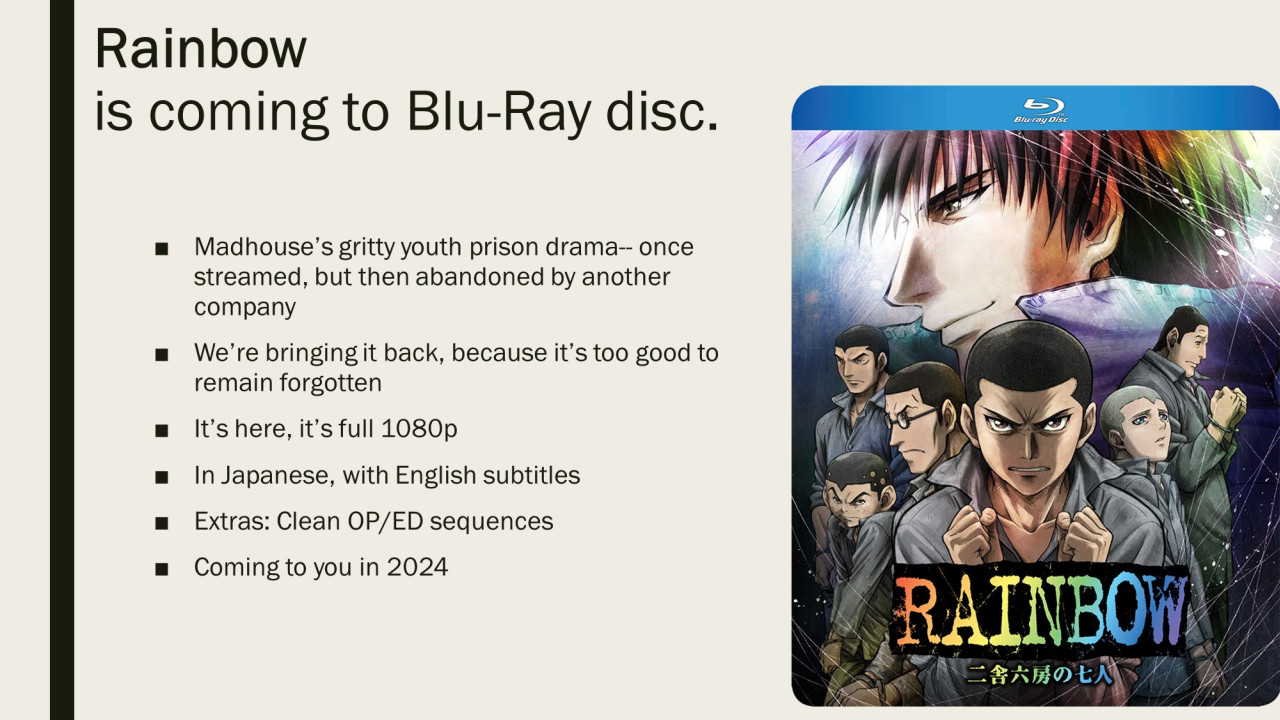 Discotek Media - Tenjho Tenge complete series on Blu Ray!
