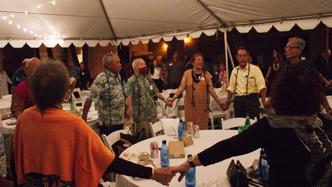 uhmanoa's tweet photo. To celebrate the 50th anniversary of the @UHMLawSchool, more than 200 #UHohana students, faculty, staff, alumni and friends of the law school joined in a kick-off celebration ➡️ https://t.co/BuPhWo1xbT #WSRSL #FacesOfManoa #TakeMeToManoa https://t.co/w3QWoNhEHQ