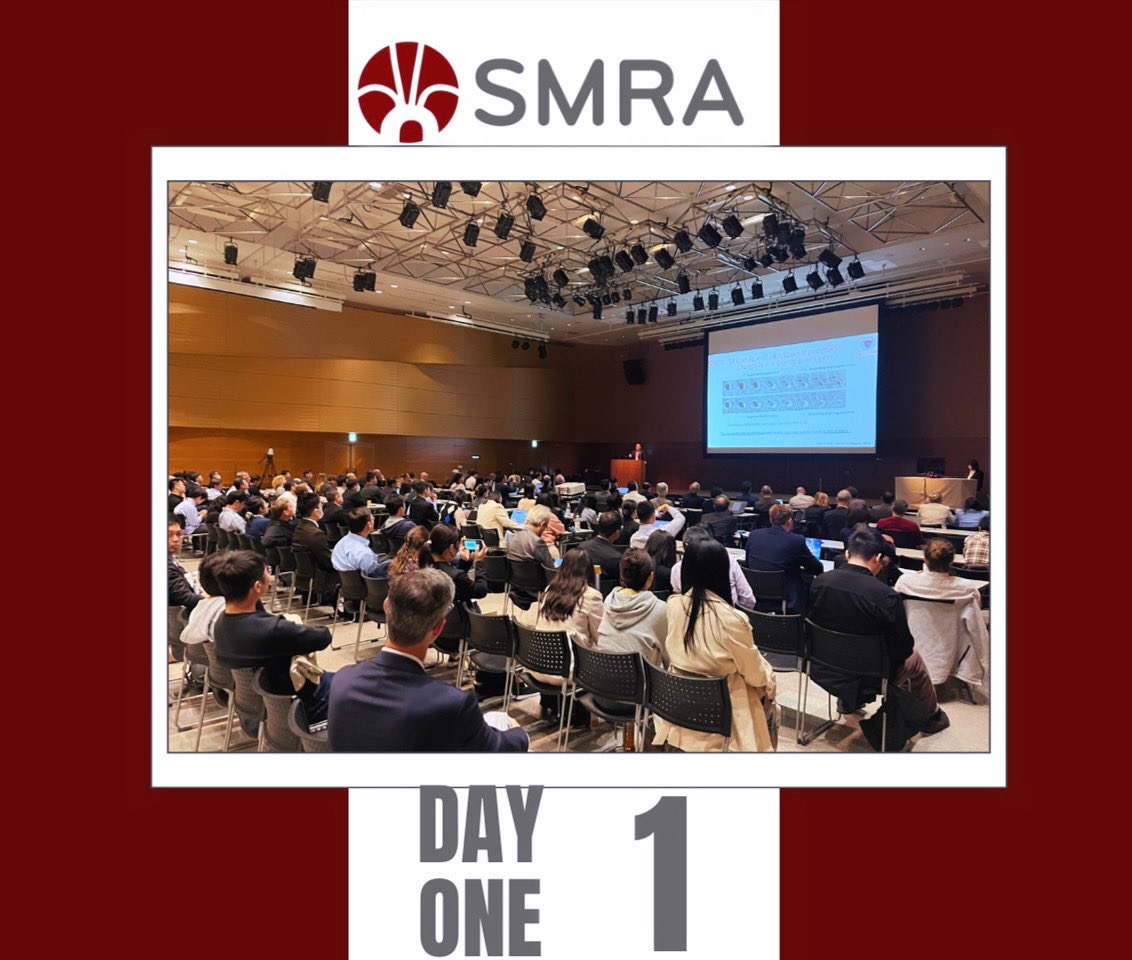Day 1 at SMRA2023 off to a great start! 

#SMRA2023
#SMRASendai