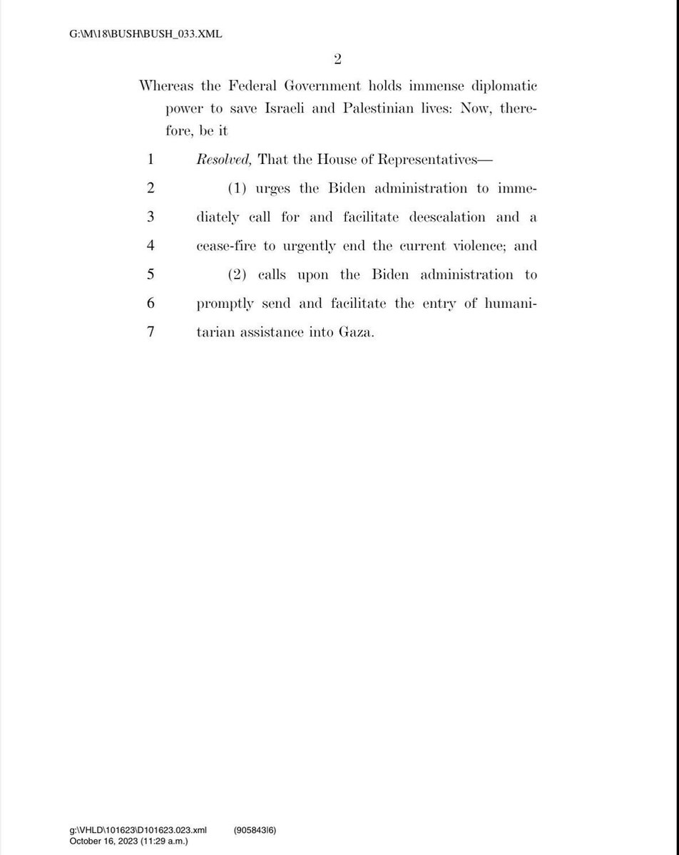 Let me make it plain: 

The murder of Israeli civilians by Hamas is horrific &amp; unacceptable. And the murder of Palestinian civilians is a horrific &amp; unacceptable response from Israel.
 
Vengeance should not be a foreign policy doctrine. Our humanity is at stake. #CeasefireNOW