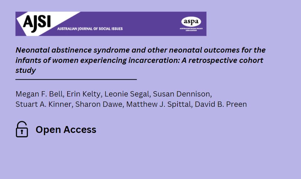 'The findings show that babies born to currently or formerly incarcerated women are equally likely to experience adverse neonatal outcomes. Enhanced maternal healthcare must be provided during incarceration and after release' doi.org/10.1002/ajs4.2…