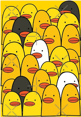 Made a cute duck pattern (Should I say it as weird?)

Products availabel in here: redbubble.com/shop/ap/153655…

#ducks #Duck #duckling #redbubble #yellow #pattern #surfacepattern #cute #illustration #sticker #pouch #keyboardmat #digitalart #art