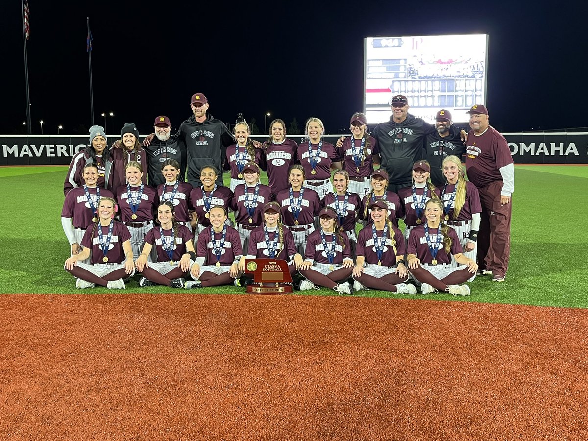 Congratulations Papillion-La Vista High School – the 2023 NSAA Class A State Softball champions! #nebpreps