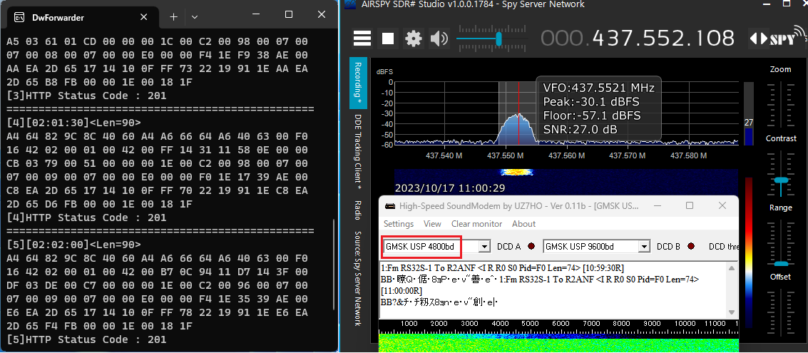 Ja3Tdw's tweet photo. #SXC3_212 ( #MGU, #MONITOR1,#RS32S ) 4k8 GMSK USP TLM 01:55 UTC pass over Japan. 30sec interval. 5 frames uploaded to @SatNOGS https://t.co/1c5ARJBRWd