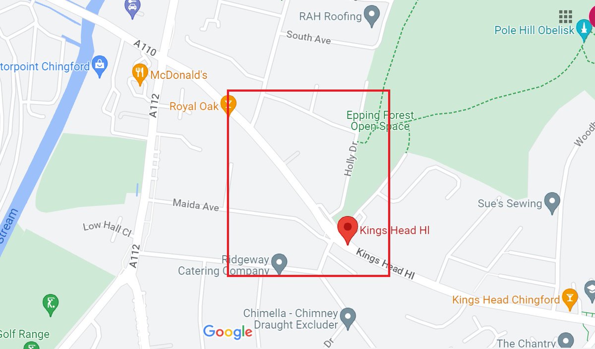 INFO: A road closure is in place both directions on King Heads Hill from Holly Drive to Drysdale Ave E4 while emergency services attend an incident. Please avoid area and be patient as they work