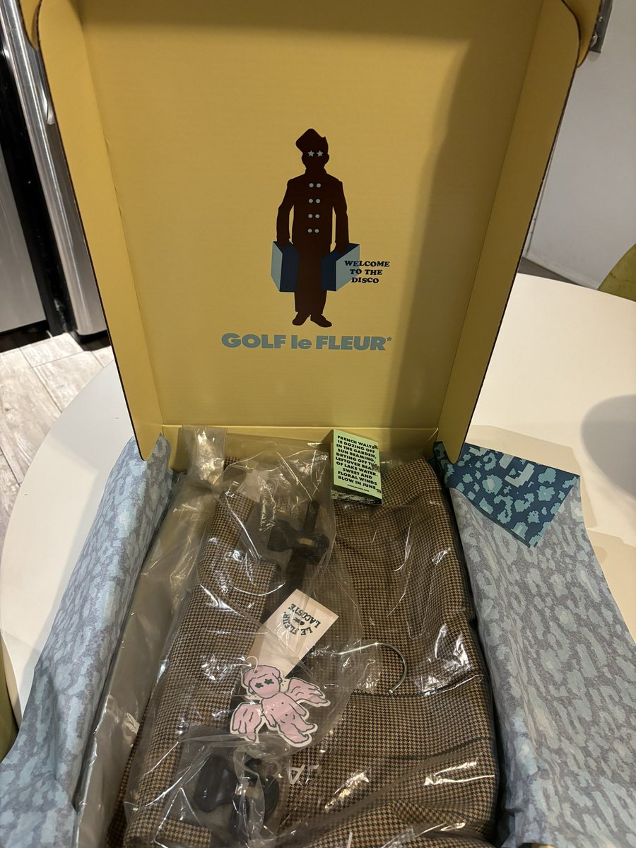 k8xlynn's tweet photo. @tylerthecreator the packaging for le fleur is next level. I will also be living in this skirt https://t.co/lSftA0yO4g