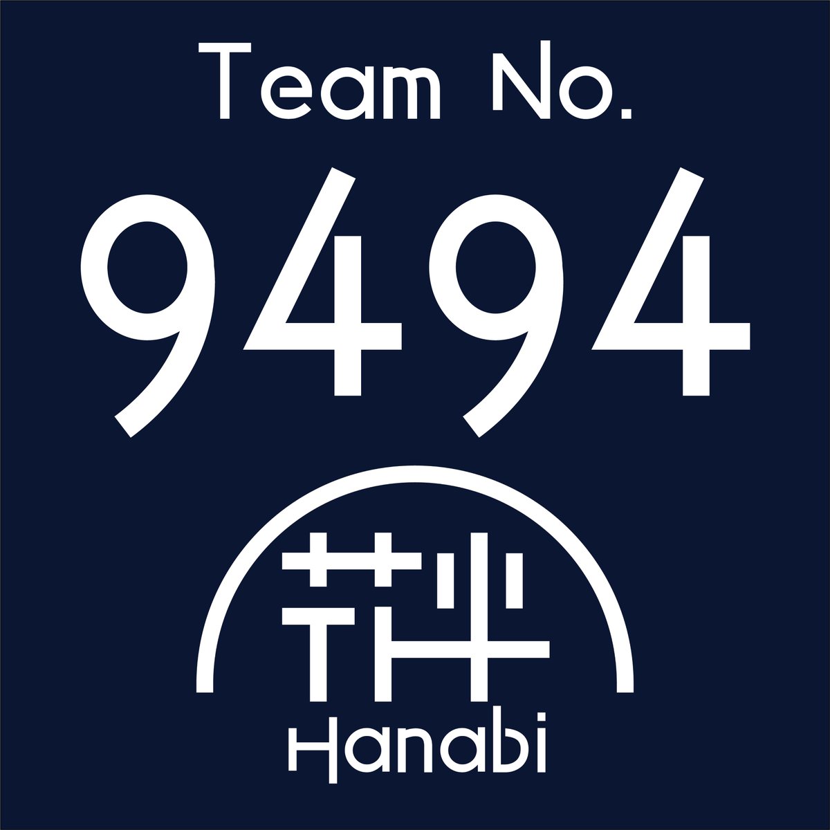 FRC_Hanabi's tweet image. おはようございます！
FRC Team Hanabiです。
チーム番号が確定しましたので報告します

チーム番号：9494
これからもよろしくお願いします！

#Hanabi活動中

#FRC #FirstRobotics