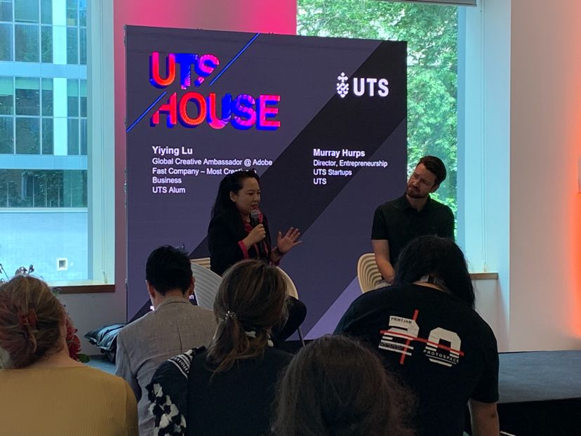 🐳 “If we use tech wisely, it can enhance human connection; if we only focus on fast results, we lose insights and the reasons we’re here” (@YiyingLu, emoji creator and award-winning artist) Great fireside chat on Day of @sxswsydney at the UTS House