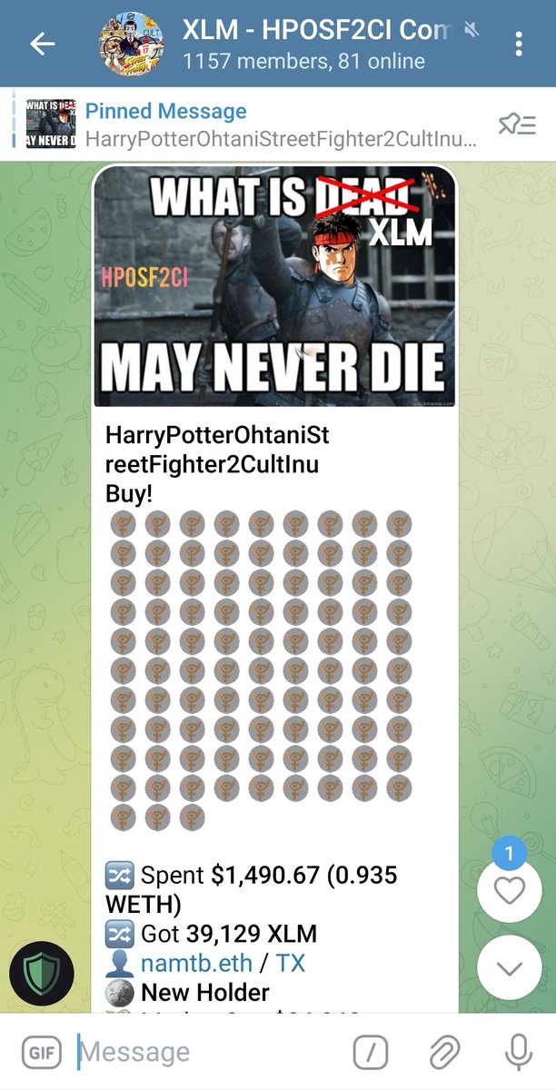 What is $XLM May Never Die!!! <a href="/hposf2ciXLM/">XLM -- HarryPotterOhtaniStreetFighter2CultInu</a> #XLMCULT