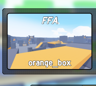 BigPaintball_'s tweet photo. A new FFA map has come out named, "orange_box." Likely not the official name but instead a placeholder name. This map is similar to Big Paintball 1, "Concrete," map. https://t.co/AC16QcbeFt