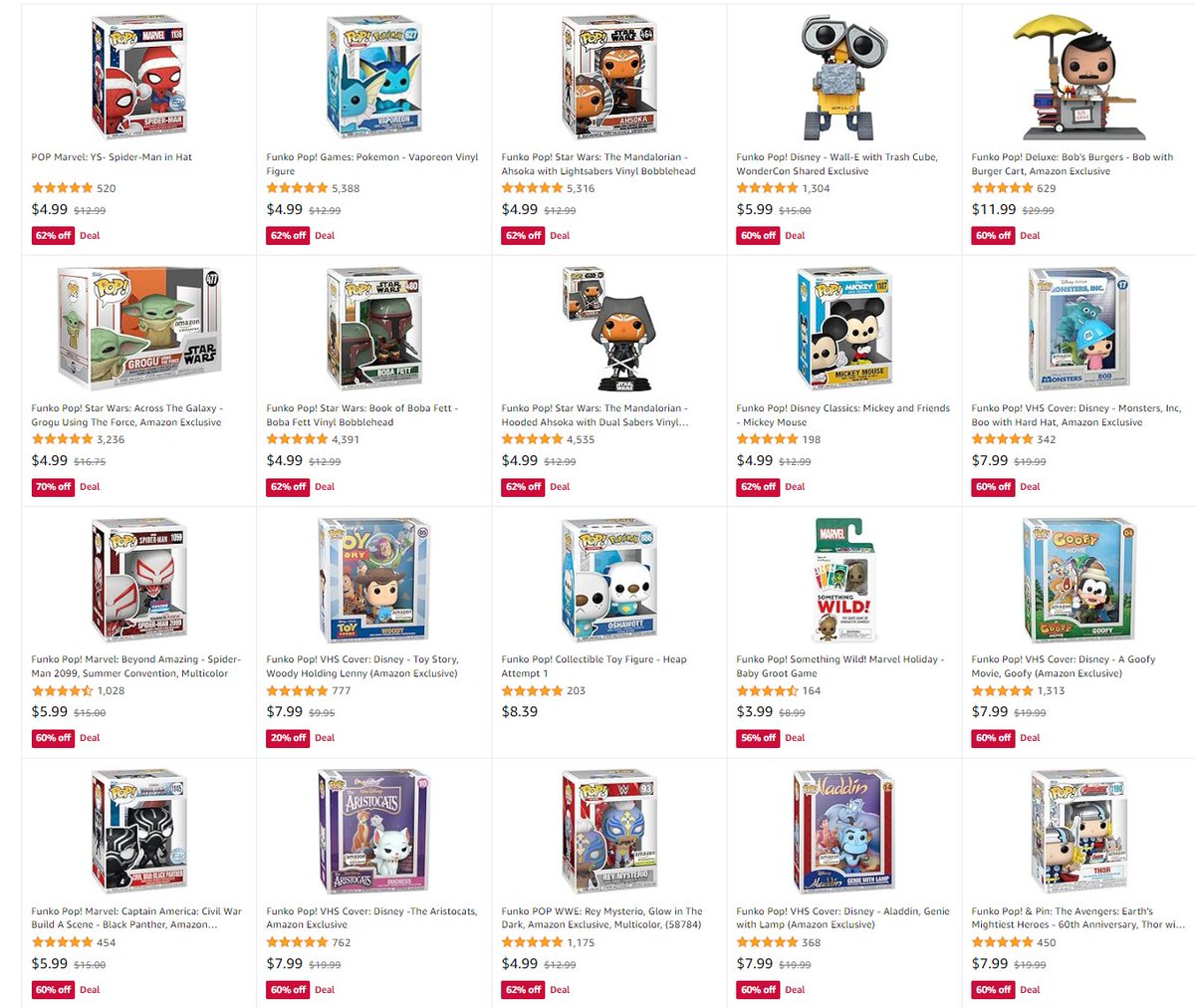 pop_holmes's tweet photo. Several Pops are on sale again at Amazon! #ad 
https://t.co/LqMz65CwXP

#FunkoSale #FunkoDeals #FunkoPromo #collectibles #Popholmes https://t.co/15BS0rqM4K