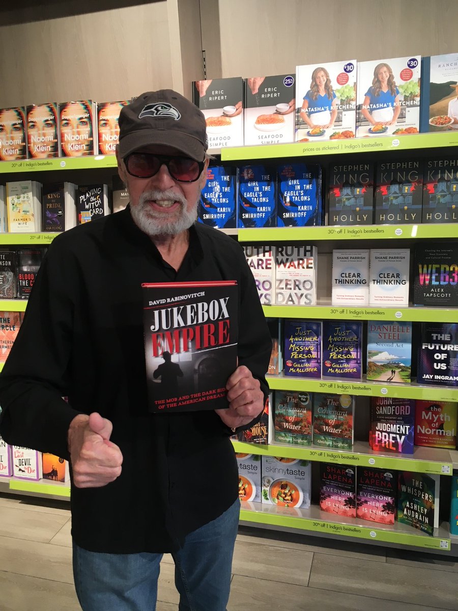 Congratulations David <a href="/DavidRabfilm/">David Rabinovitch</a> on Jukebox Empire release in Canada and USA. Pleased to be on your team. jukeboxempire.com @RLPGBooks <a href="/winonakent/">𝚆𝚒𝚗𝚘𝚗𝚊 𝙺𝚎𝚗𝚝 🇨🇦</a> <a href="/DaisyCatNine/">Daisy</a> #truecrime #jukebox #truecrimepodcast #nonfiction #truecrimebook #mafia #mob #JFK #CubanRevolution #CIA