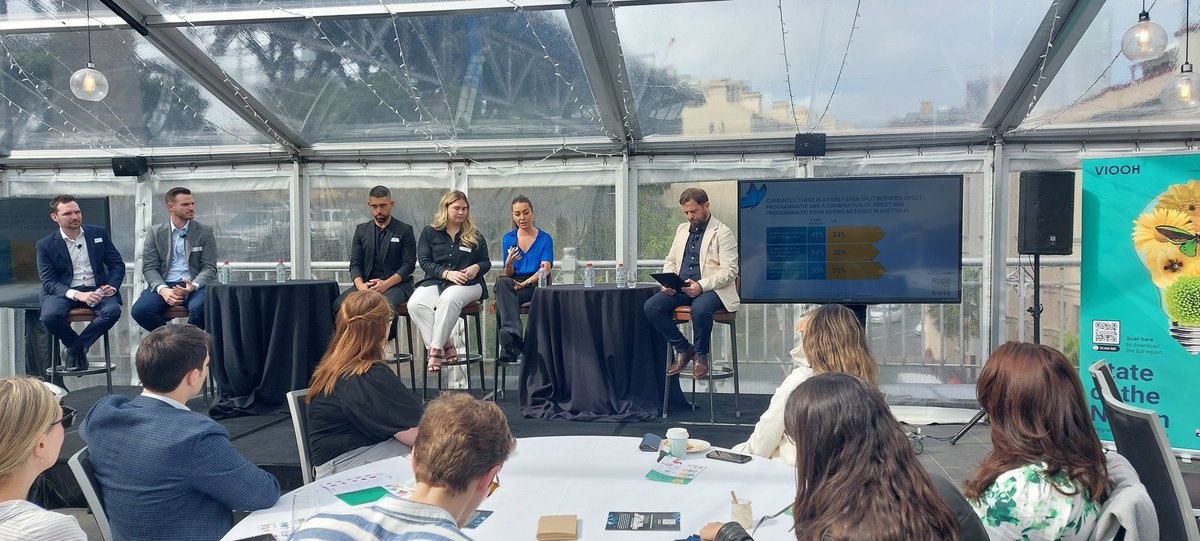 "We have a lot of clients who are really programmatically savvy, but the clients still need some education to understand the benefits of buying prDOOH" Laura Mayers <a href="/TheTradeDesk/">The Trade Desk</a> #SOTN2023