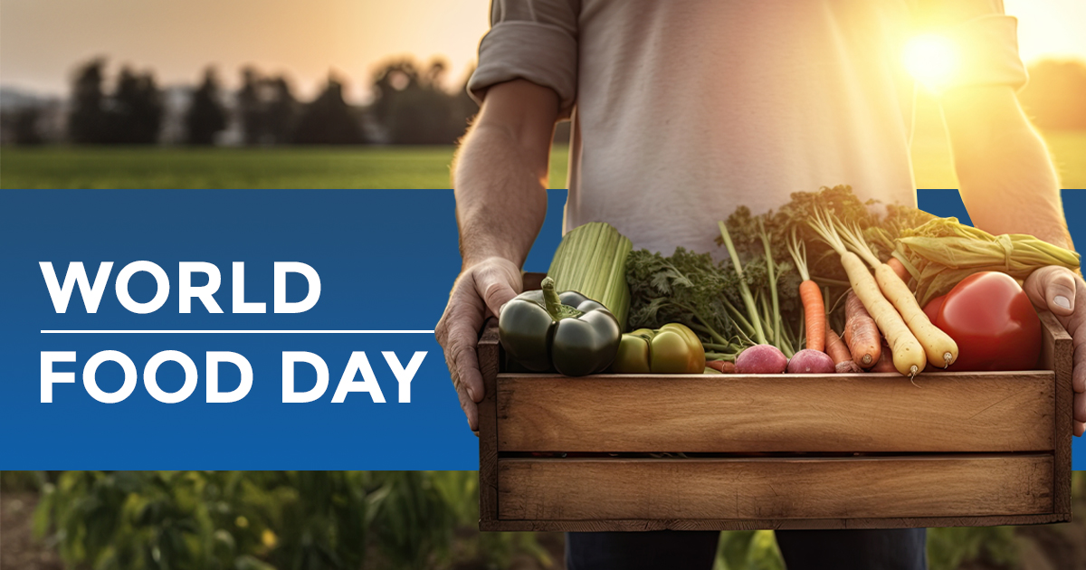 We'd like to take this opportunity to recognize all the hardworking farmers, crop consultants, and others in the ag industry that help ensure our food is prepared safely from farm to table. 

#worldfoodday