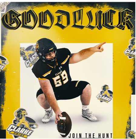 Thanks for the love from Clarke University! <a href="/trestonwomack/">Coach Womack</a>