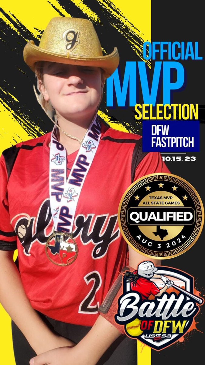 CoachCon_sb's tweet photo. Offense was on fire as these two earned MVP honors for their success at the plate! Great job Melody and Bryn. 7 games: 15 hits, 16 runs and 6 RBIs between the two of them!!! @texasgloryadkin https://t.co/486mmtFXiR