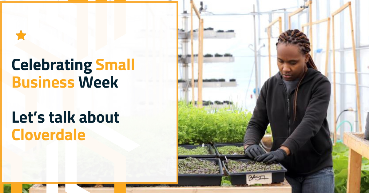 We want to acknowledge the awesome business community of #Cloverdale for #SmallBusinessWeek in Canada. As the home of KPU’s Tech campus, this community is attracting #cleantech and #agritech companies.

What's your favourite business in Cloverdale? 👇