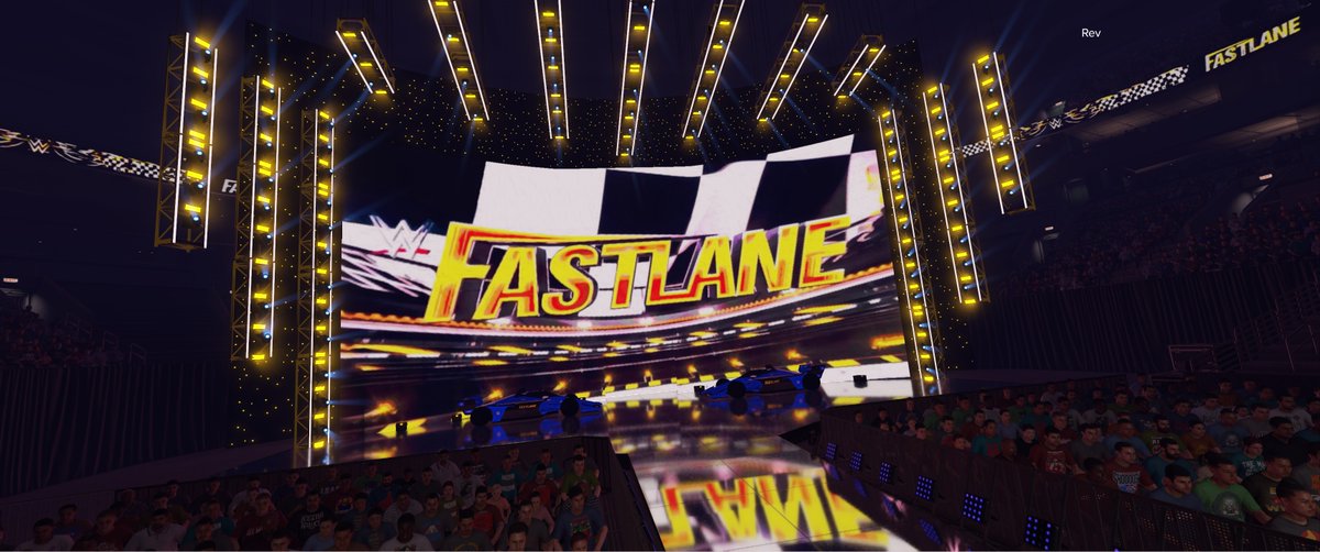 Brand new stage for RAW, SD and Fastlane coming soon 🔥

#WWE2K23 #Mods #WWEFastlane