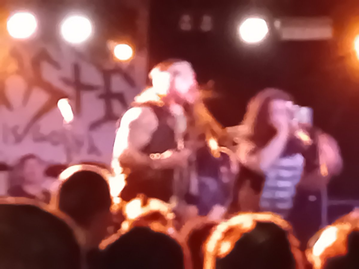 akaonion17's tweet photo. All the way from Richmond (m**********n) Virginia to @CastleandFalcon Birmingham here's @MUNICIPALWASTE this evening. Great gig but @BadGigPics https://t.co/wU3KTb0DNm