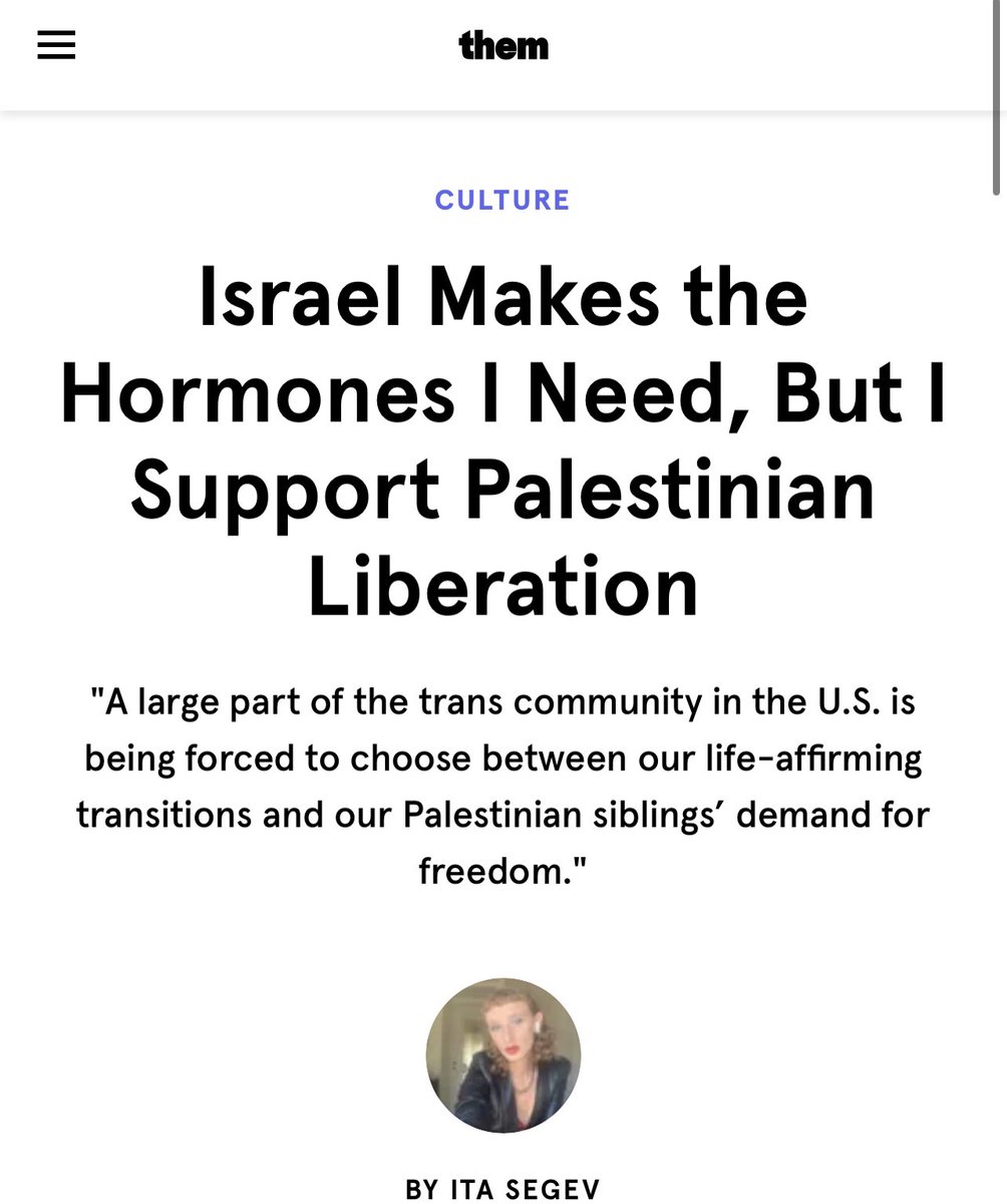 What’s up with the whole Queers for Palestine thing? In a nutshell, it’s just old-fashioned racism. 

Being maxi-leftists they see certain groups of people as innately inferior. This is the basis for almost everything the left believes. It’s why they give inner city black