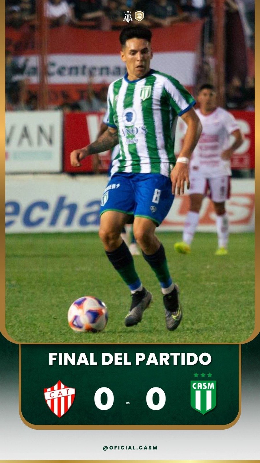 Club Atlético San Miguel on X: ¡ES HOY! FINAL 1°B #SanMiguel 🆚 Talleres ⌚  14.30 hs 🏟️ En casa ⚡ES HOY TRUENO VERDE DE MI VIDA 💚 HOY JUEGA EL  GLORIOSO SAN