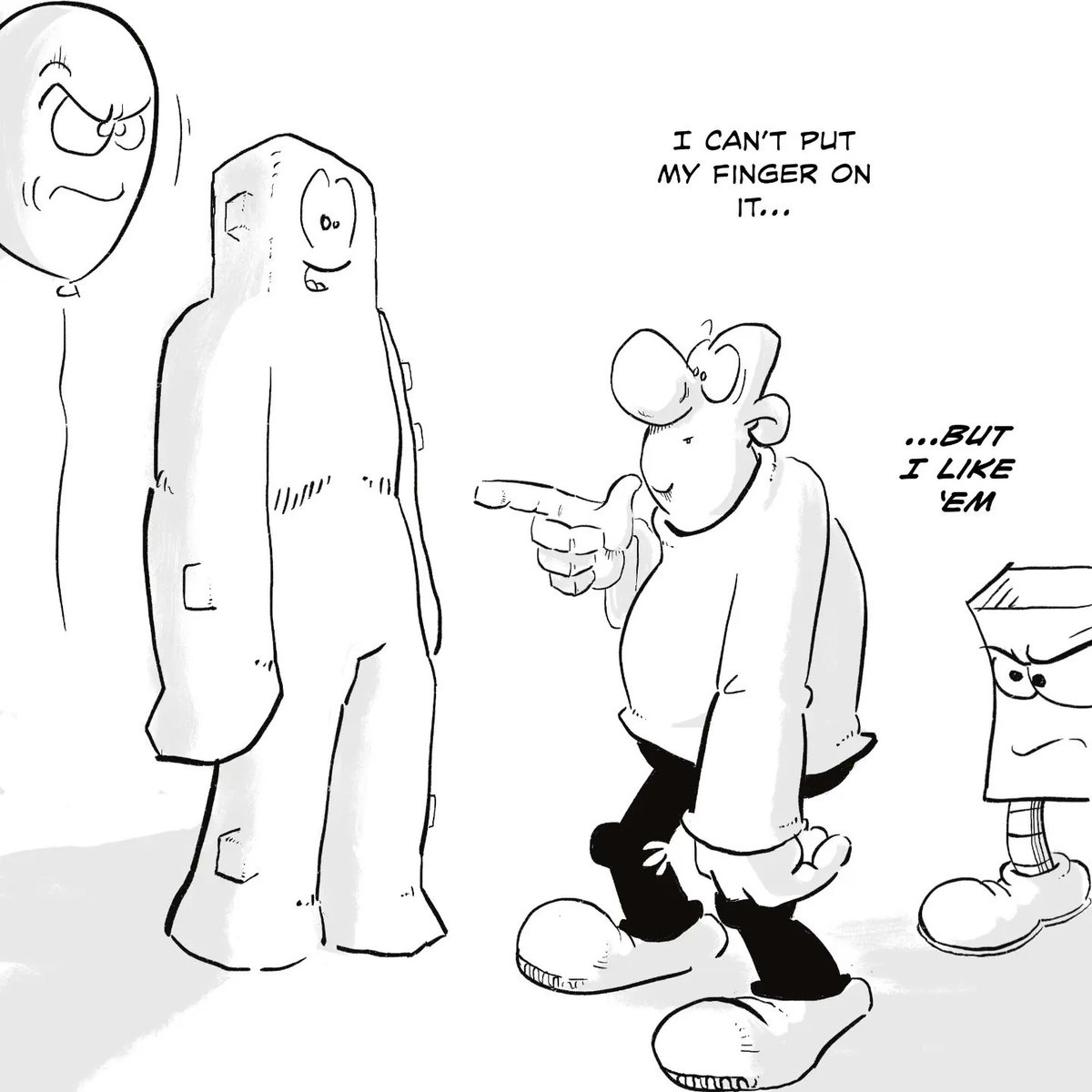 Only 2 days left!  After debilitating strokes <a href="/jimeato/">james smith</a>  started living his dream with his comic series "Papa Balloon and Cactus". I'm honored to have a 4 page Capt Zap comic in it. This issue also features an alternative cover by legendary Dave Sim! kck.st/3PtG3jL