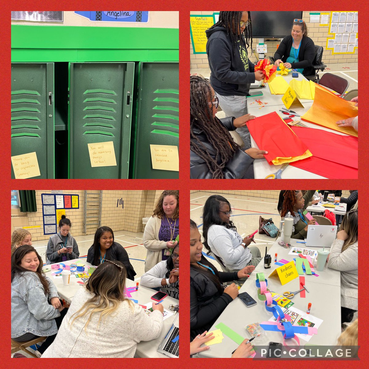Lisa Cornejo (@cornejo_lisa) on Twitter photo For today’s faculty meeting, <a href="/EdHeightsES/">Edmondson Heights ES</a> school family gathered to create kindness chains & notes, paper marigolds & more to honor our dear friend and colleague <a href="/tunia_jackson/">MsJacksonHammonds</a>. Your beautiful spirit lives on with all of us. ❤️🌼 <a href="/Jennlape11/">Jennifer Lape</a> @EHES_Principal <a href="/MsSingletonBCPS/">Kelsie Singleton</a> For today’s faculty meeting, <a href="/EdHeightsES/">Edmondson Heights ES</a> school family gathered to create kindness chains & notes, paper marigolds & more to honor our dear friend and colleague <a href="/tunia_jackson/">MsJacksonHammonds</a>. Your beautiful spirit lives on with all of us. ❤️🌼 <a href="/Jennlape11/">Jennifer Lape</a> @EHES_Principal <a href="/MsSingletonBCPS/">Kelsie Singleton</a>