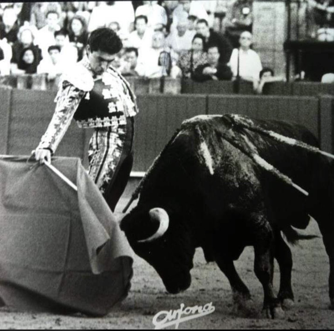 Un derechazo de mi padre en Sevilla y la magia de <a href="/Firma_Arjona/">Arjona</a> . Menudo tándem! 😉💪🏽