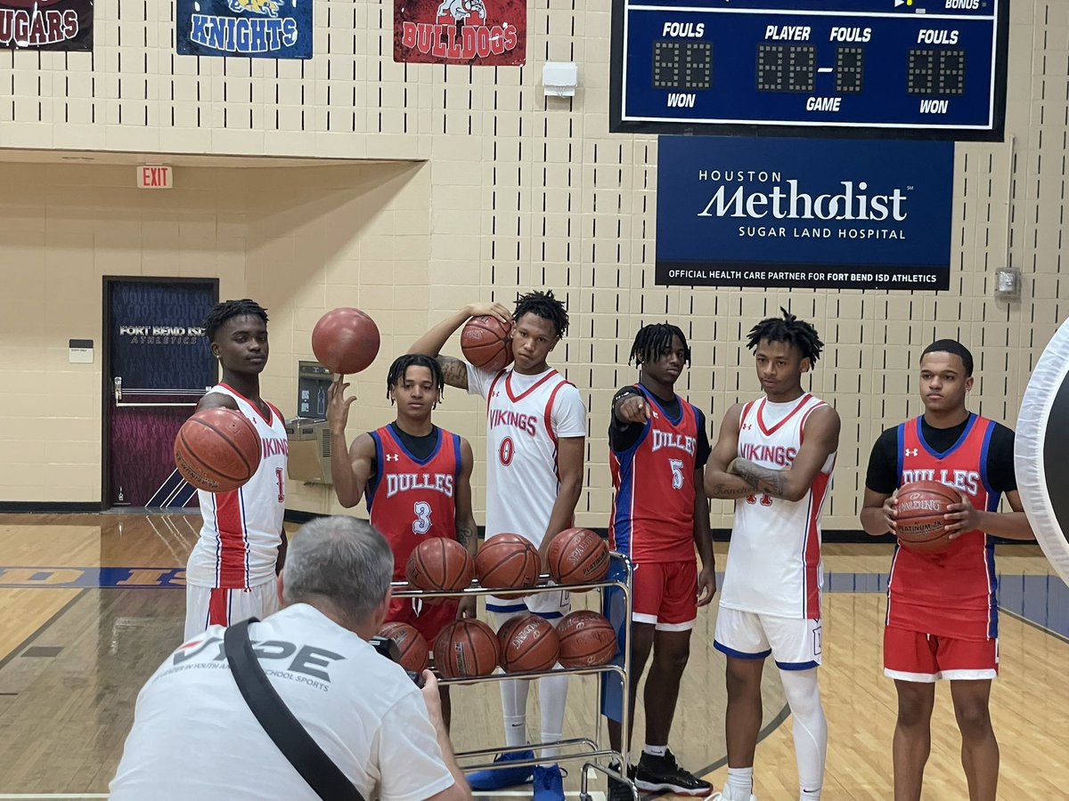 Fun times at the <a href="/vypehouston/">VYPE Houston</a> photo shoot! Thank you for capturing these memories for all of the athletes. <a href="/DullesGBB/">🏀 Dulles Girls Basketball 🏀</a> <a href="/dulleshoops/">Dulles Basketball</a> <a href="/DHS_Vikings/">Dulles High School</a> <a href="/DHSAthletics550/">Dulles Athletics</a>