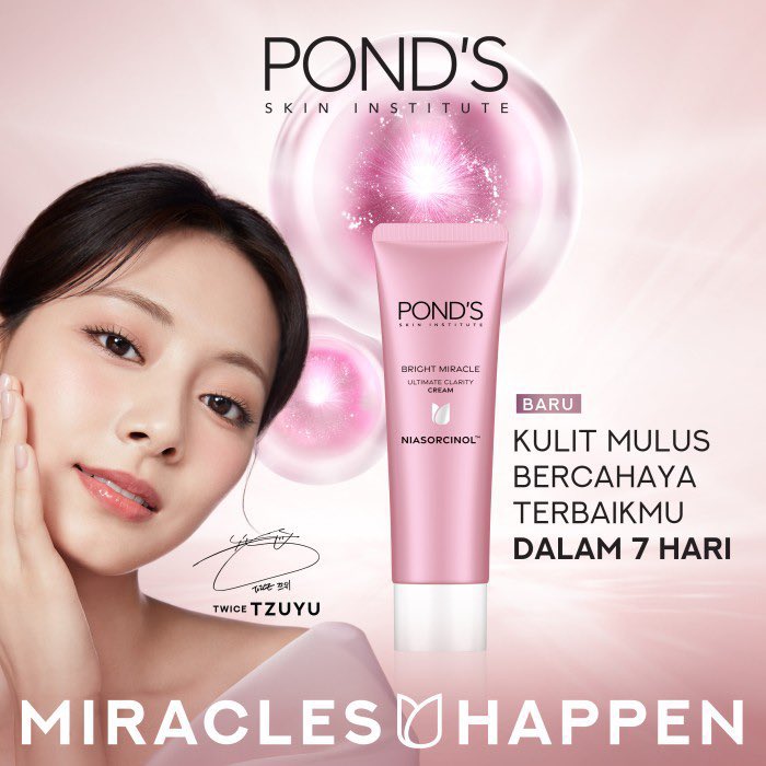 Twice x Ponds ツウイちゃん TWICE TZUYU X POND'S INDONESIA
