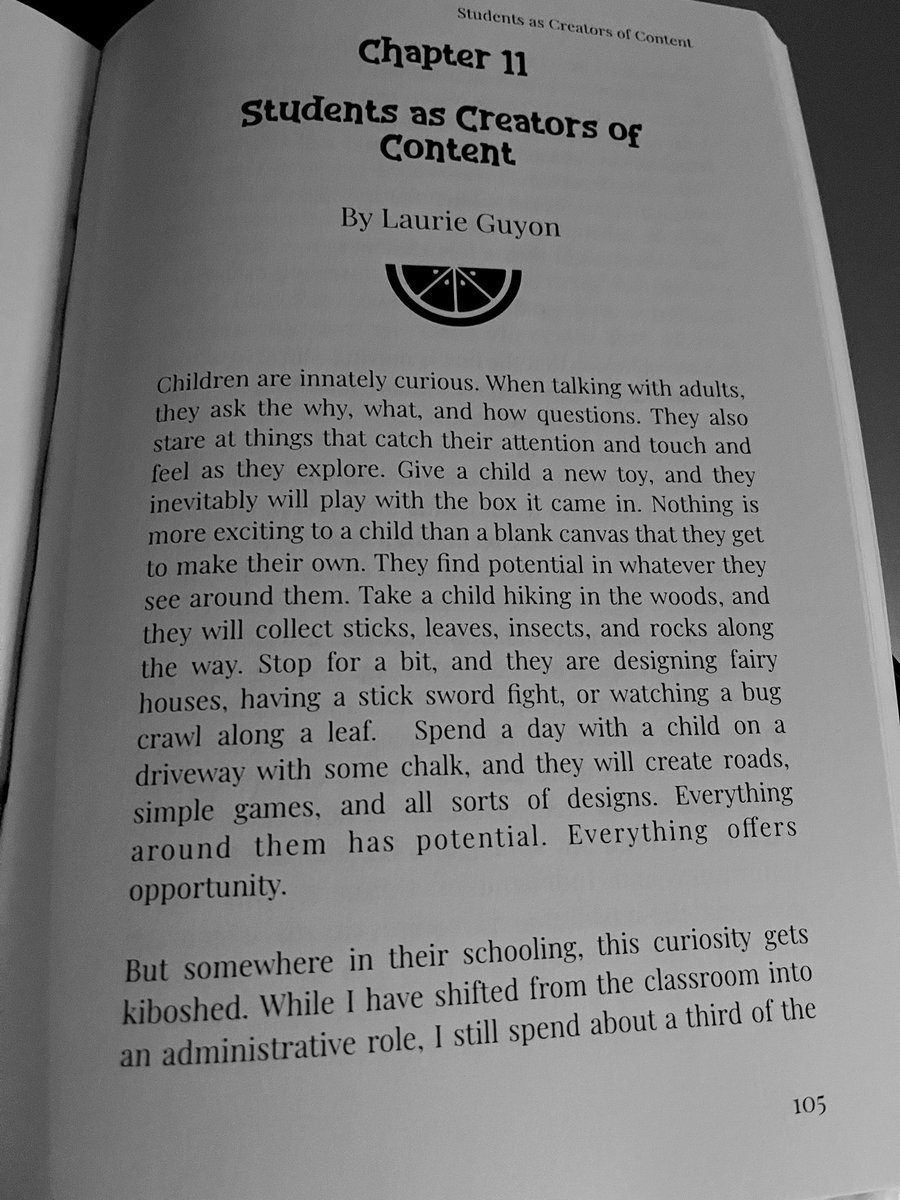 ChristineBemis2's tweet image. Fabulous #foreword @JenWomble &amp;amp; humbled to be included amongst so many top shelf contributors @SMILELearning @inc_yv ❤️ 📚
Thank you @MatthewXJoseph