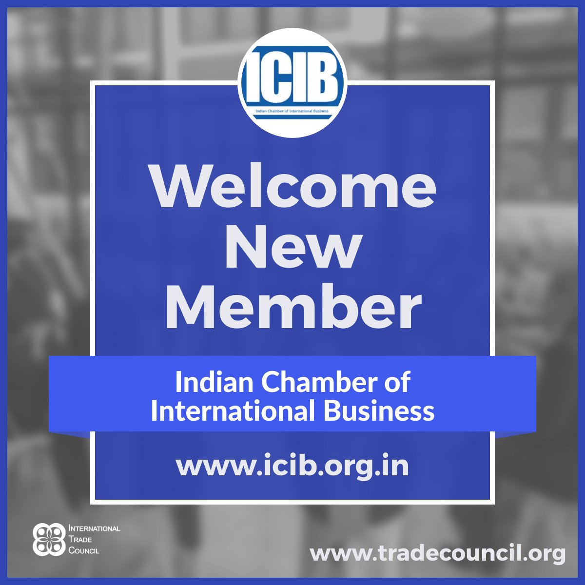 Welcome, Manpreet Singh, President at @ICIBIndia to the International Trade Council. Founded in 2007 by industrial leaders, @ICIBIndia spans 42 countries globally and 12 states in India, supporting MSMEs. Contact us for business growth.