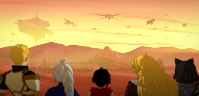 Remnant_Tales's tweet image. “How is Amity in Vacuo?!”

Pietro: “we’ll touch down just north of…”

I dunno how people didn’t come to the conclusion Pietro was gonna say Vacuo, cause it’s the only location that fits with the line, and V9s ending confirms this #RWBY