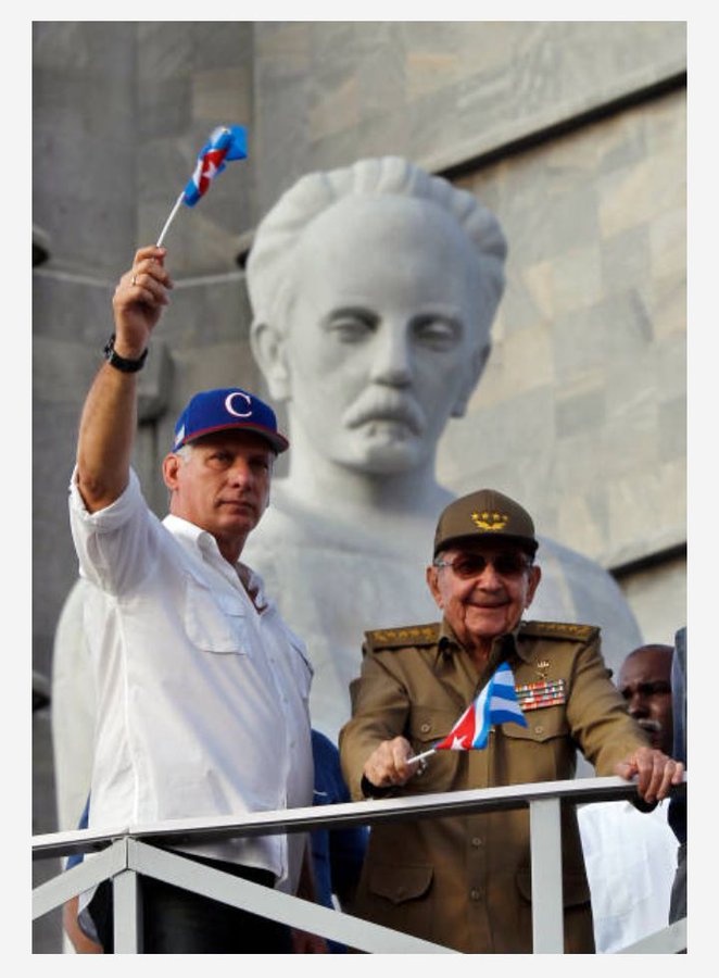 Apoyamos a nuestro Presidente <a href="/DiazCanelB/">Miguel Díaz-Canel Bermúdez</a>.

#CubaPorLaVida 🤎
#UnidosXCuba 🤎
#CubaViveSuHistoria🤎
<a href="/cubacooperaven/">Brigada Médica Cubana en Venezuela</a>🤎
 <a href="/MINSAPCuba/">Ministerio de Salud Pública de Cuba</a> 🤎
<a href="/japortalmiranda/">José Angel Portal Miranda</a>🤎
