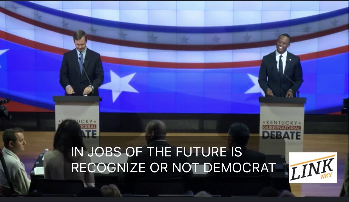 NOW LIVE - watch the gubernatorial debate via the LINK nky Facebook page: fb.watch/nJvz0Ygv2k/?mi…